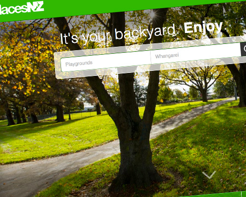website PlacesNZ